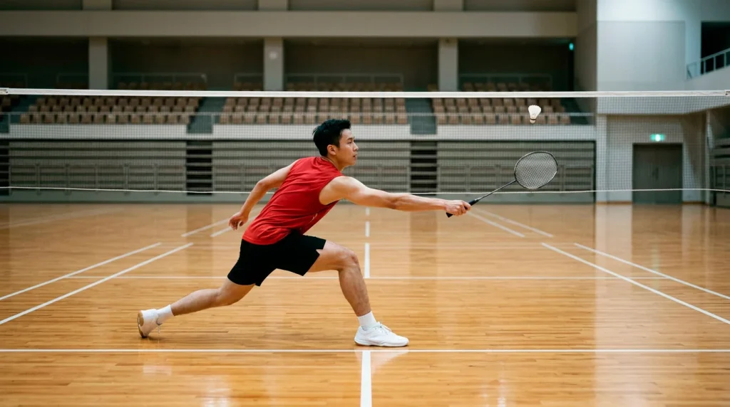 Handicap-Linien beim Badminton in Punkt- und Satzvariante